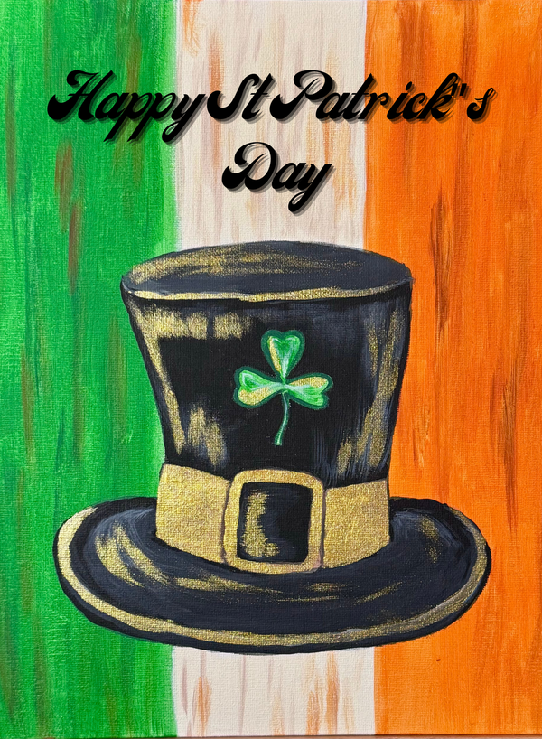 In Person Paint Party - Irish Patty Hat at Malibu Beach Grill - March 3rd, 2026