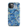 Blue Bubbles Tough Case for iPhone® - Inspirate to Paint Designs