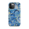 Blue Bubbles Tough Case for iPhone® - Inspirate to Paint Designs