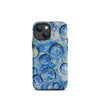 Blue Bubbles Tough Case for iPhone® - Inspirate to Paint Designs