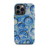 Blue Bubbles Tough Case for iPhone® - Inspirate to Paint Designs
