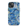 Blue Bubbles Tough Case for iPhone® - Inspirate to Paint Designs