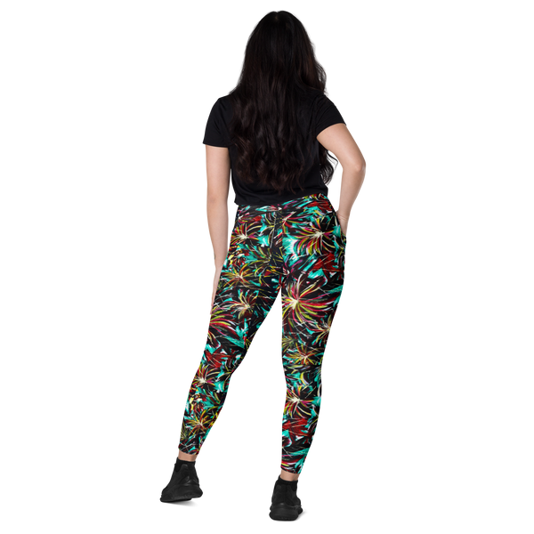 Welcome to the Jungle Leggings Yoga Compression with Pockets! - Inspirate to Paint Designs