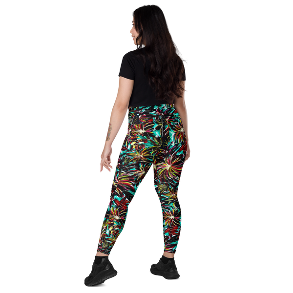 Welcome to the Jungle Leggings Yoga Compression with Pockets! - Inspirate to Paint Designs