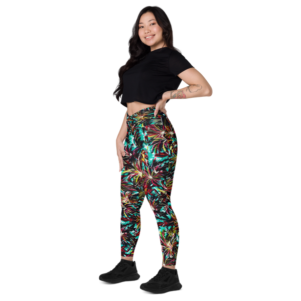 Welcome to the Jungle Leggings Yoga Compression with Pockets! - Inspirate to Paint Designs