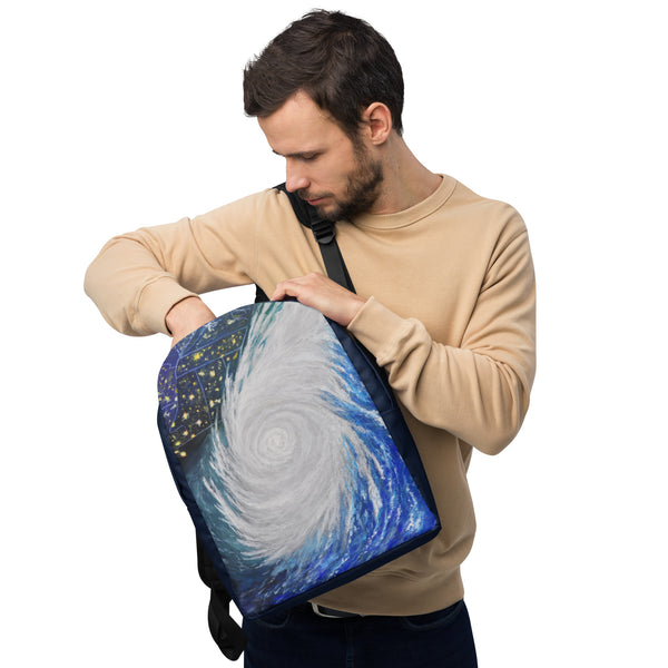 Tropic Rage Minimalist Backpack - Inspirate to Paint Designs