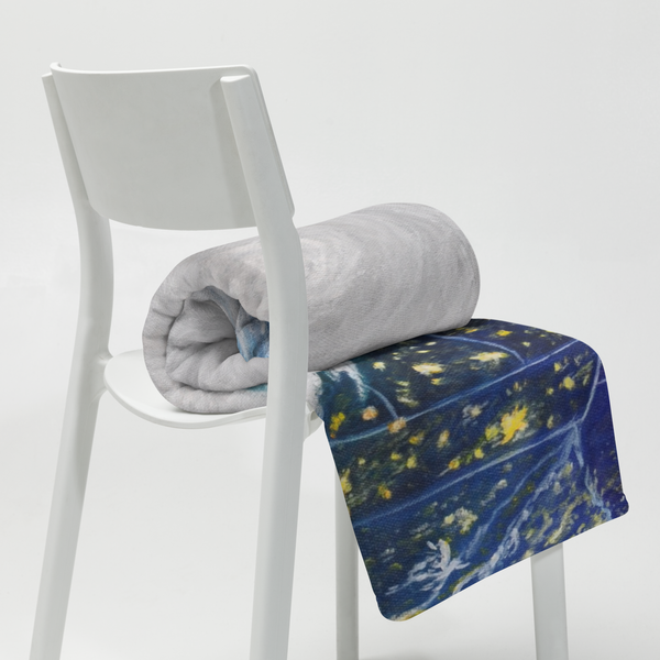 Tropic Rage Throw Blanket - Inspirate to Paint Designs