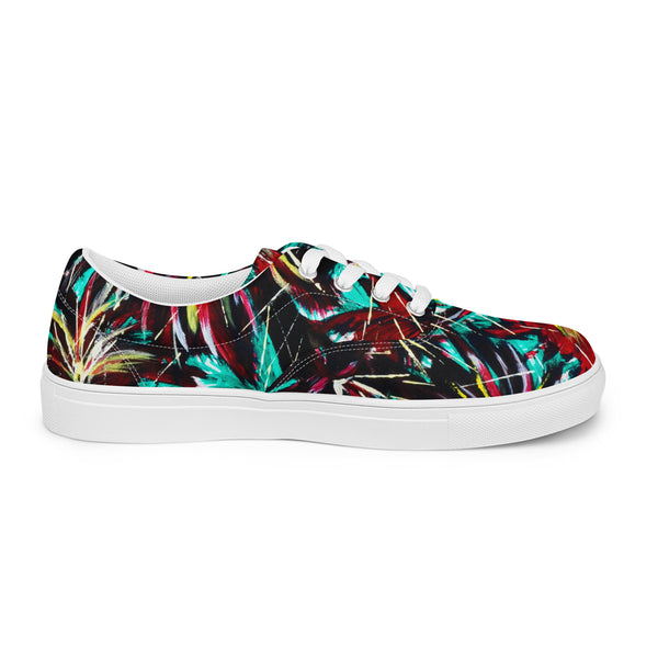 Women’s lace-up canvas shoes - Inspirate to Paint Designs