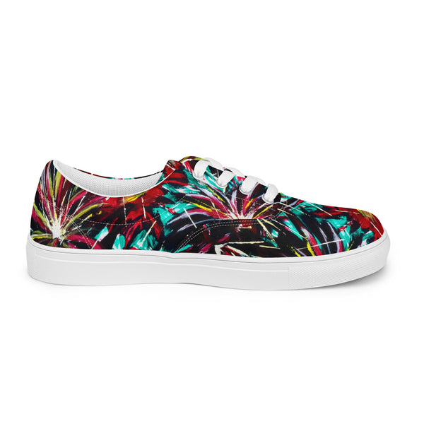 Women’s lace-up canvas shoes - Inspirate to Paint Designs